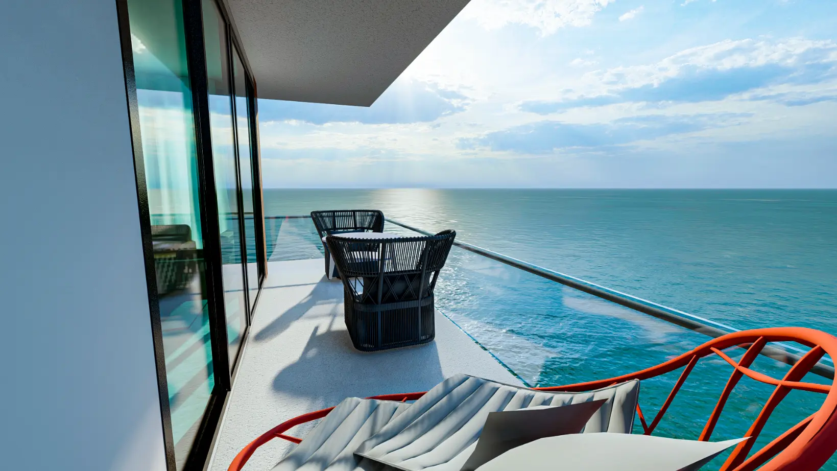 ID 4026 Vista Marina II Residence One Bedroom Apartment for Sale in Boca Chica Santo Domingo with Ocean view (13)