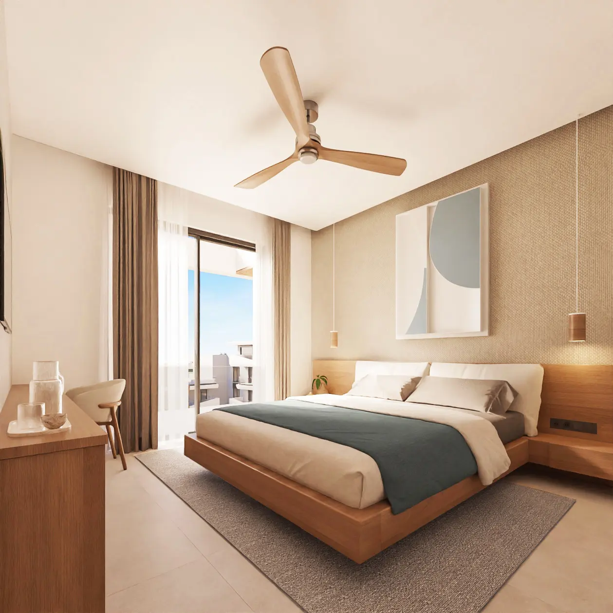 ID 4031 Azul Garden 3 Bedroom Apartment for Sale with Gym Lobby & Lush Green Areas in Cap Cana (18)