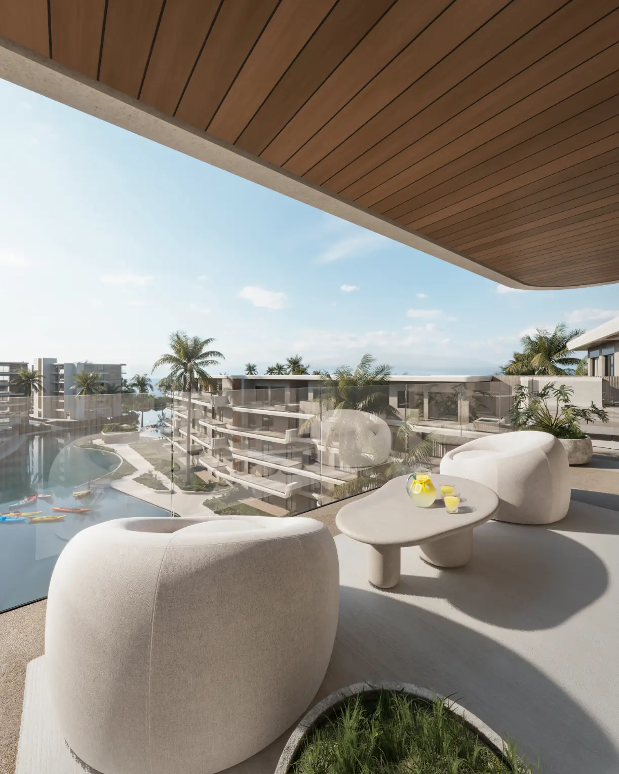 ID 4031 Azul Garden Cap Cana 2 Bedroom Condo with Family Room Lake View & Tropical Gardens (10)