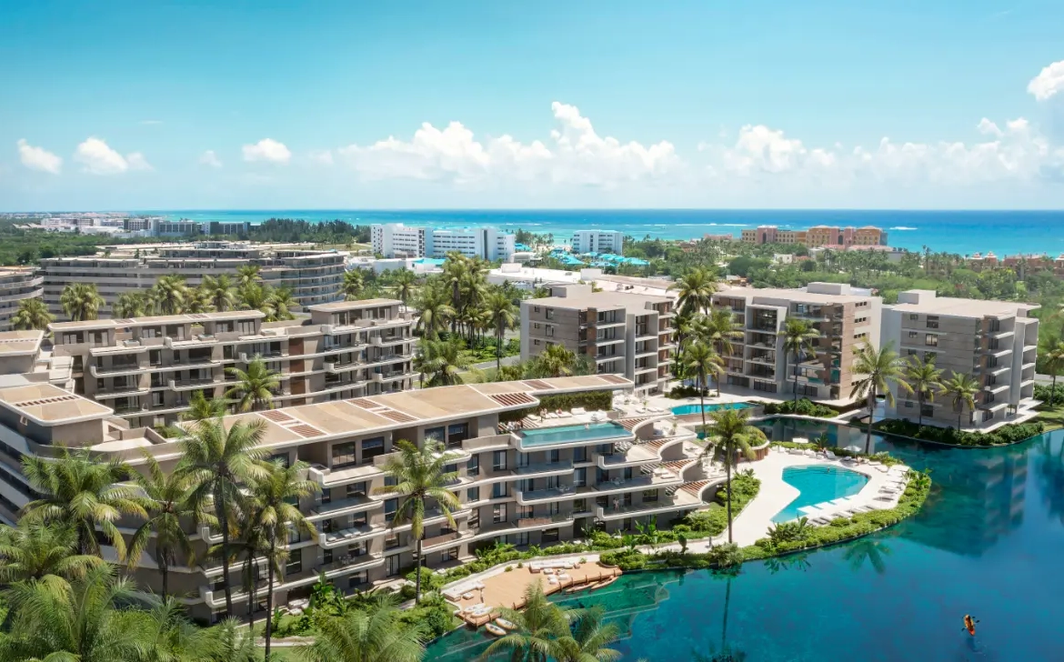ID 4031 Azul Garden Cap Cana 2 Bedroom Condo with Family Room Lake View & Tropical Gardens (2)