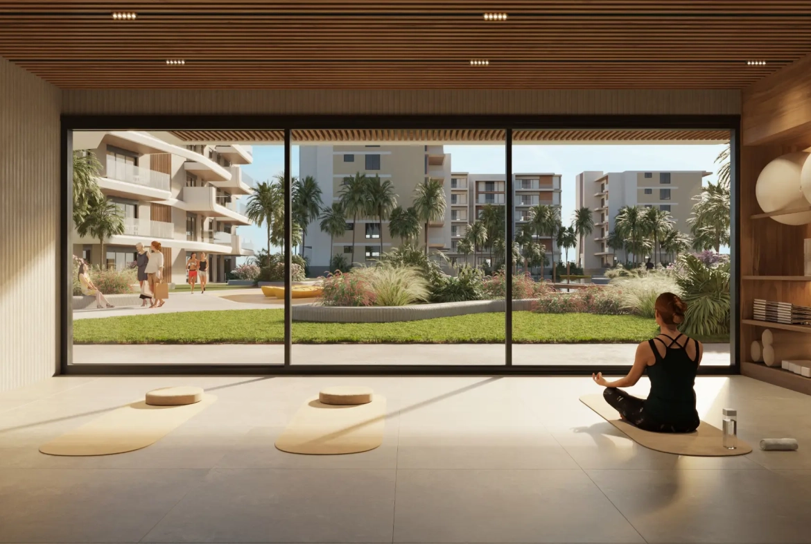 ID 4031 Azul Garden Cap Cana Sophisticated 3 Bedroom Apartment with Family Room Overlooking the Lake and Tropical Gardens (16)