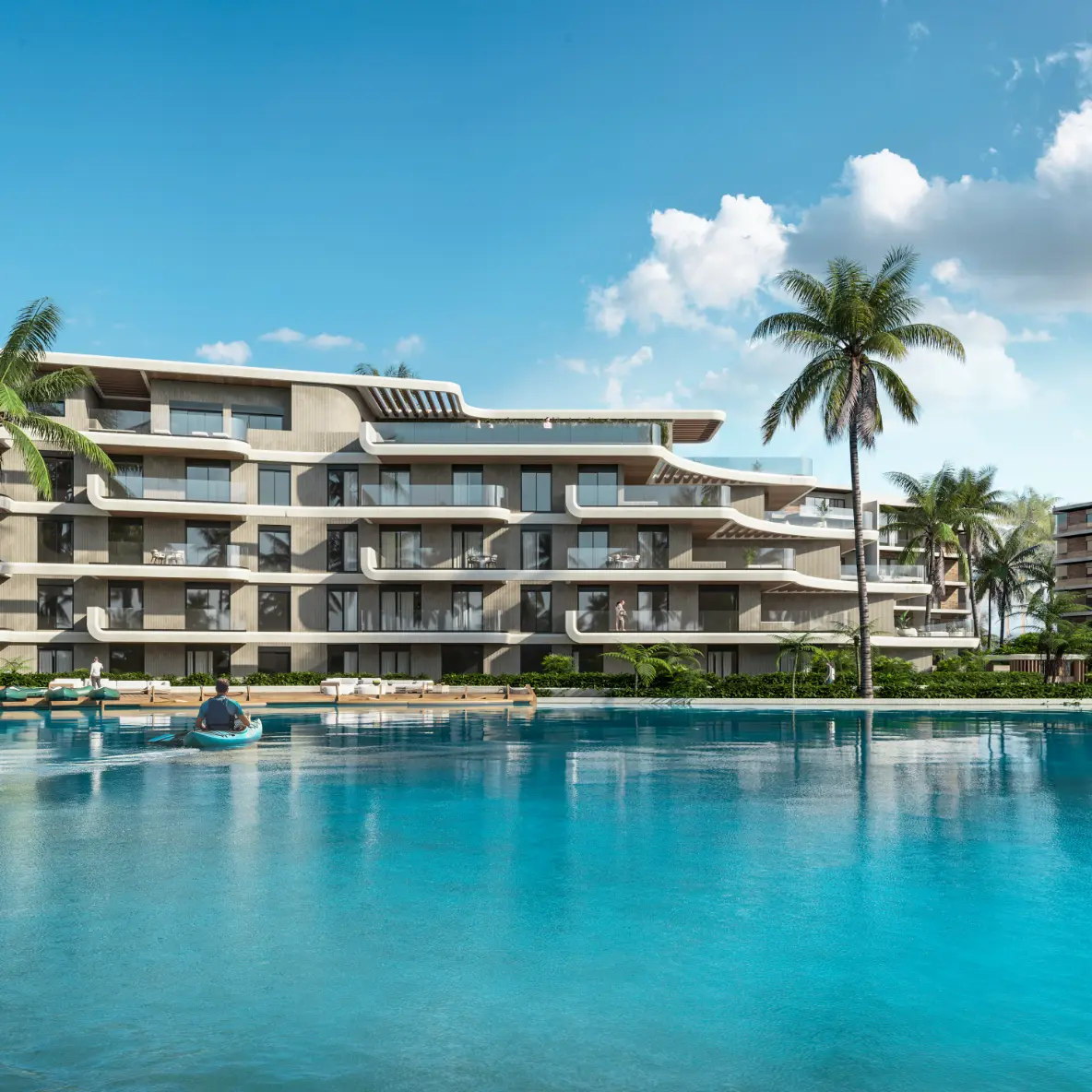 Azul Garden: Two‑Bedroom Condo for Sale with Lake View and Tropical Gardens in Cap Cana