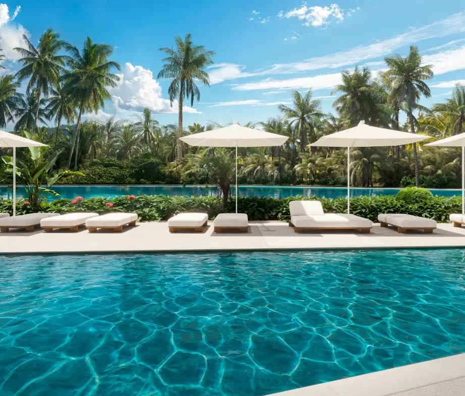 ID 4031 Azul Garden Two Bedroom Apartment for Sale with lake view and Tropical Gardens in Cap Cana (13)