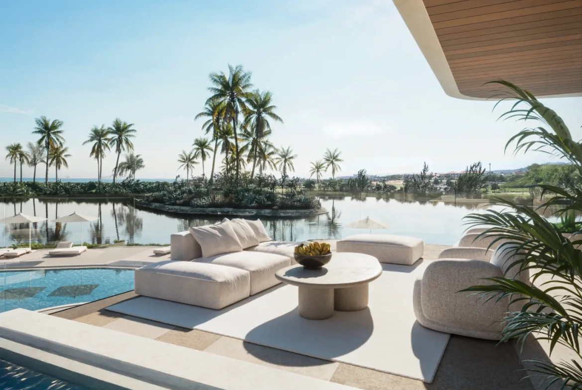 ID 4031 Azul Garden Two Bedroom Apartment for Sale with lake view and Tropical Gardens in Cap Cana (9)