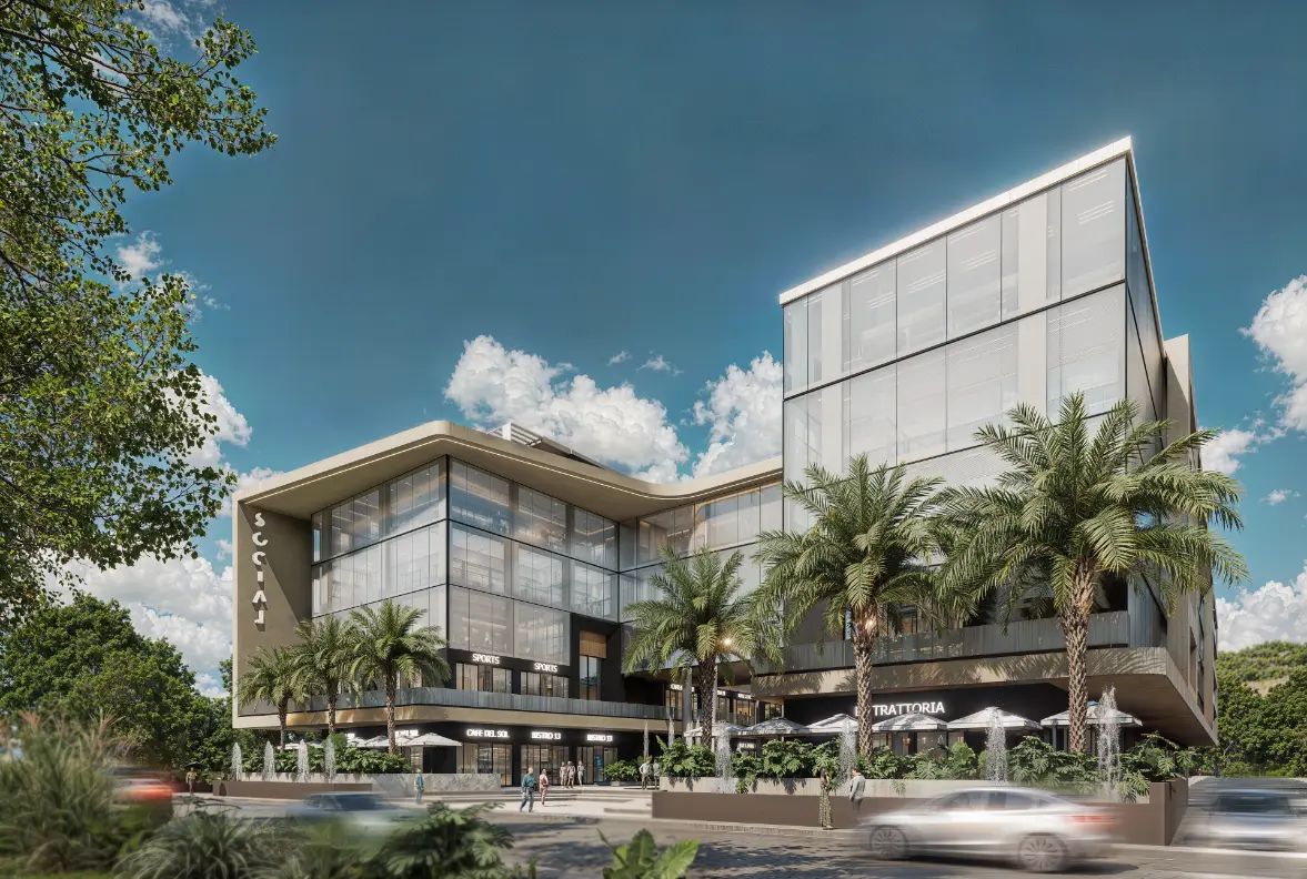 Social Business Center: Office for Sale with Exterior View in Downtown Punta Cana