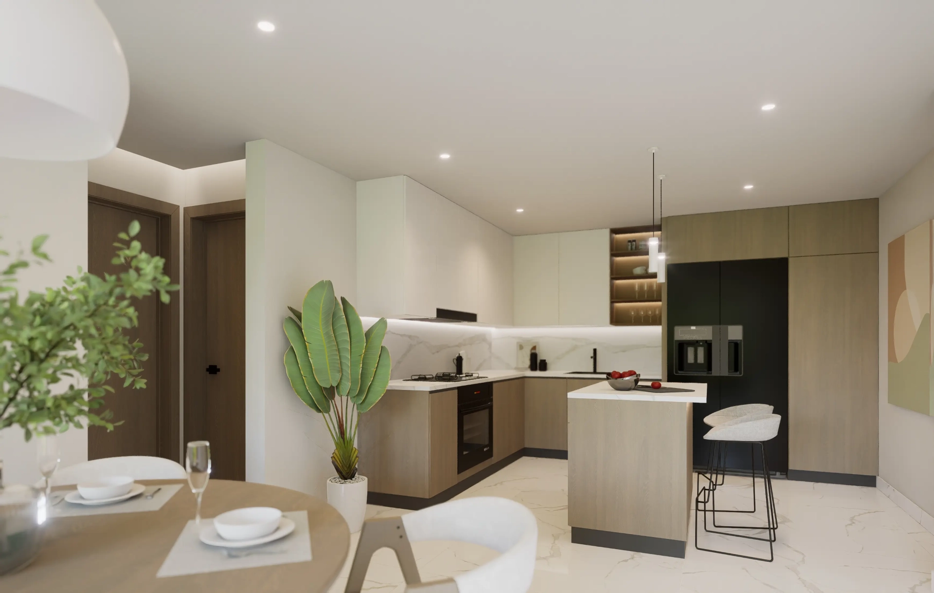 ID 4039 Ocean Pearl One Bedroom Apartment for Sale with Elevator and Social Area in Juan Dolio (8)