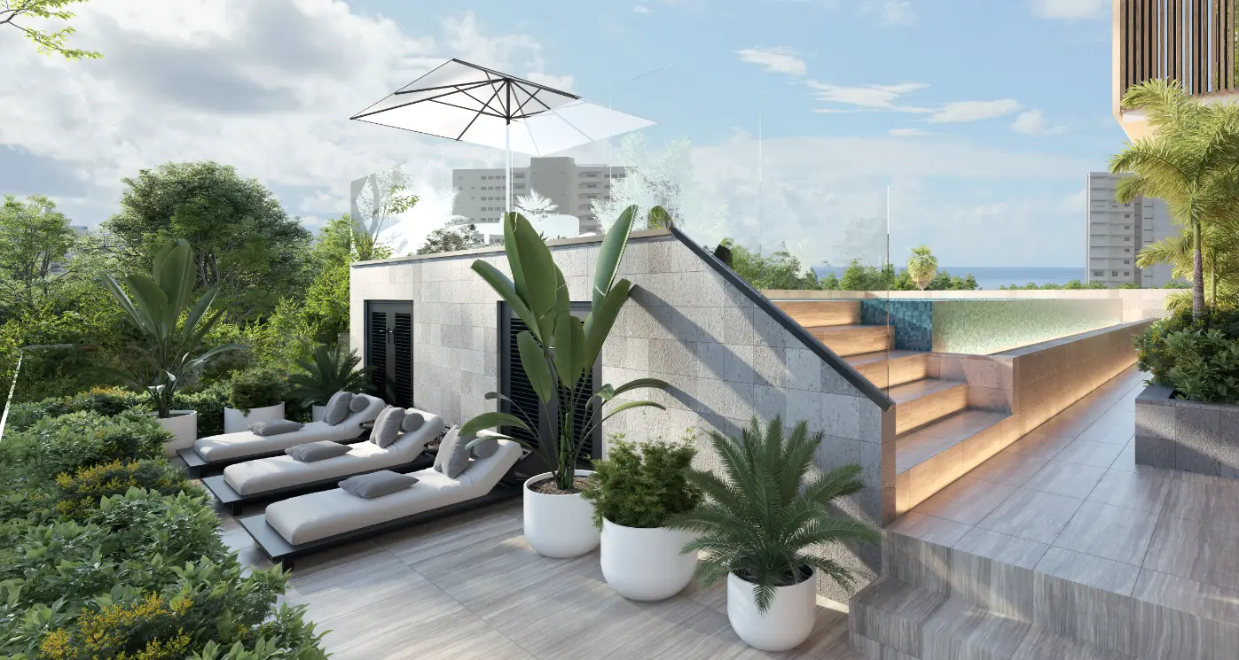 ID 4040 Vientos del Mar 2BR Private Terrace Beach Access Juan Dolio (7)