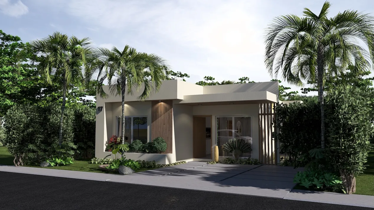 Sole Mio: 3 Bedroom Villa for Sale in Punta Cana Near Macao Beach