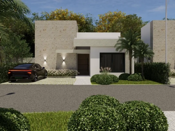 ID 4045 Sophisticated Two Bedroom Villa with Terrace for Sale in Brisas de Punta Cana Dominican Republic (2)