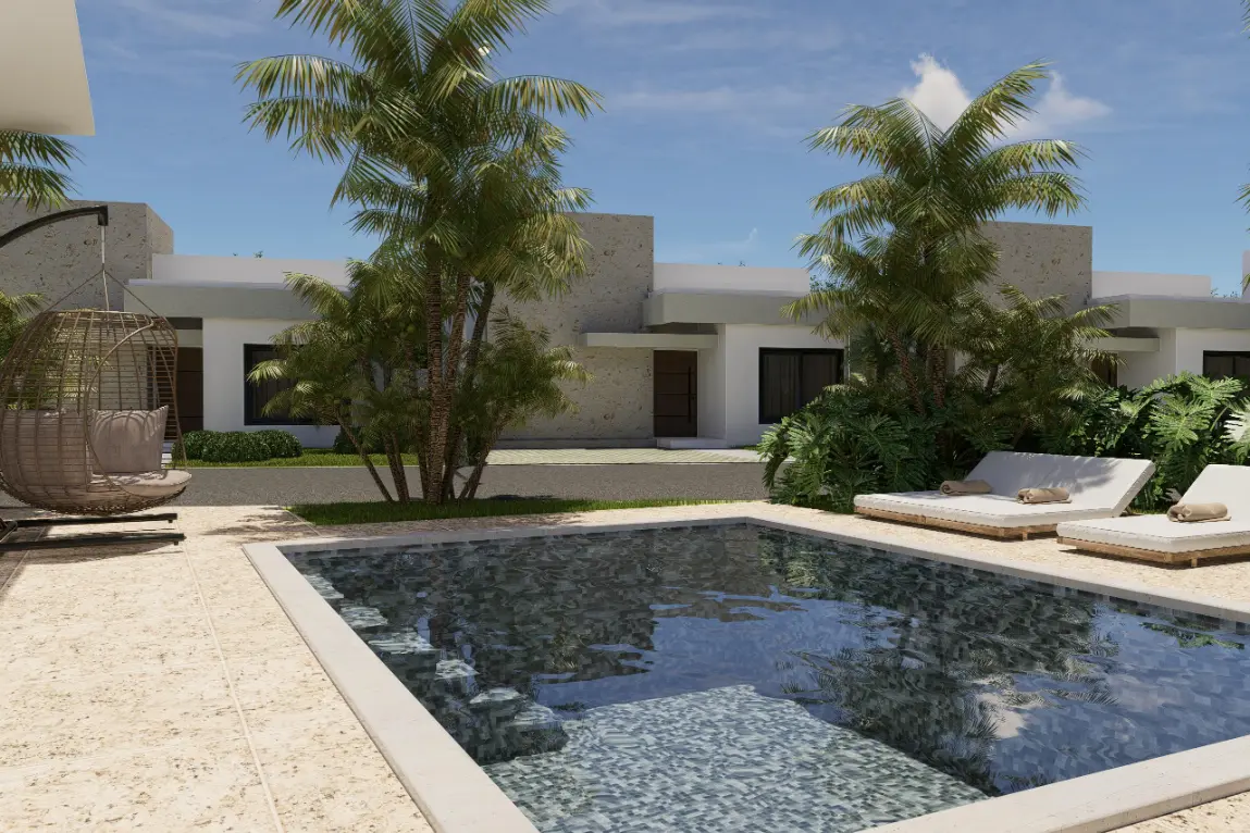 ID 4045 Sophisticated Two Bedroom Villa with Terrace for Sale in Brisas de Punta Cana Dominican Republic (6)