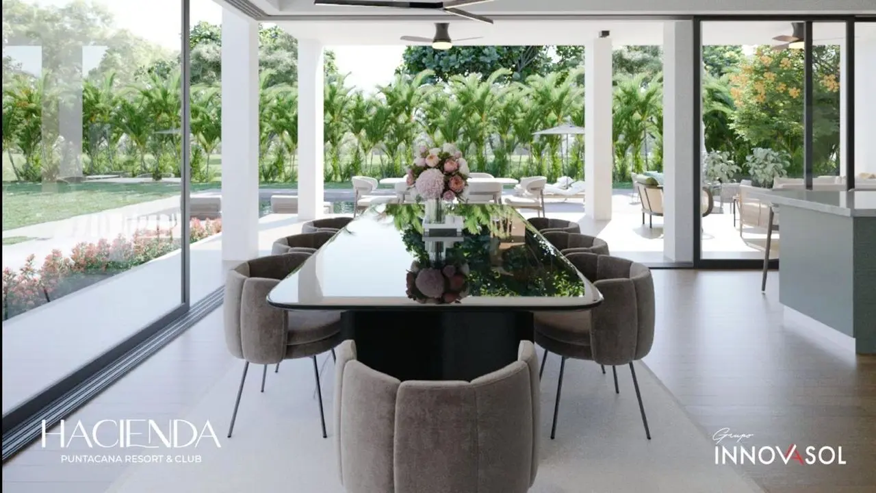 ID 4046 Charming 4 Bedroom Garden View Villa for Sale in Punta Cana Resort and Club Dominican Republic (7)
