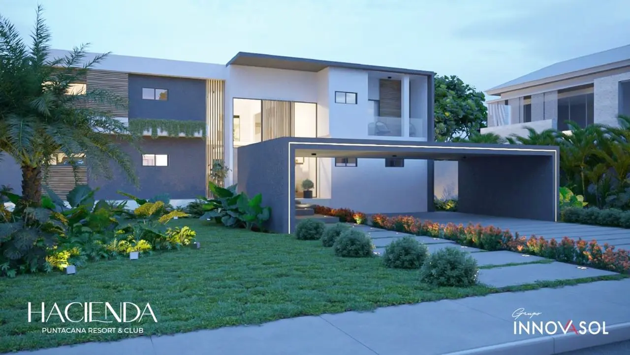 ID 4046 Charming 4 Bedroom Garden View Villa for Sale in Punta Cana Resort and Club Dominican Republic (8)