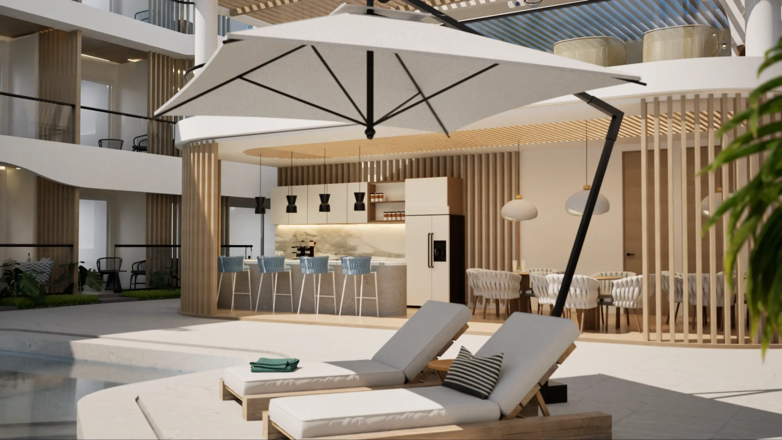 ID 4049 Luxury 2 Bedroom Apartment with BBQ Area at Marena Residences in Pueblo Bayahibe La Romana (23)