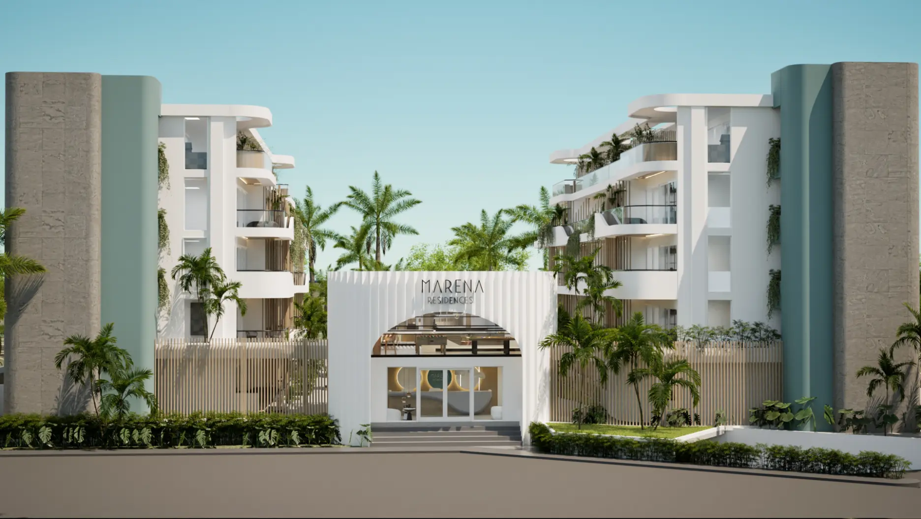Luxury 2 Bedroom Apartment with Pool Jacuzzi and BBQ Area at Marena Residences in Pueblo Bayahibe La Romana