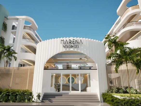 Marena Residences Bayahibe 1 bedroom condo with pool, Jacuzzi and social areas in Pueblo Bayahibe La Romana