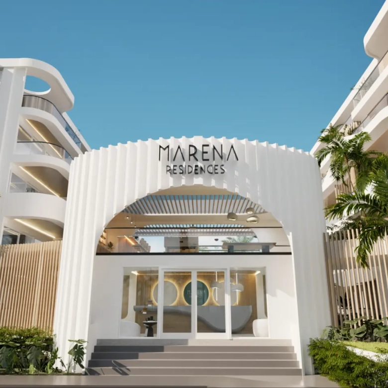 Marena Residences Bayahibe 1 bedroom condo with pool, Jacuzzi and social areas in Pueblo Bayahibe La Romana