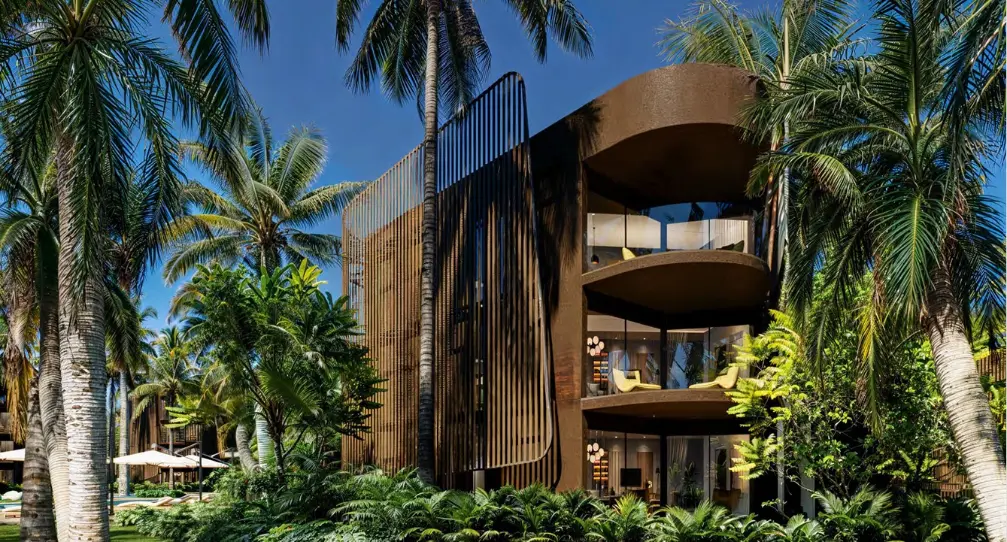 Akkana Samaná 1 Bedroom Beachfront Apartment for Sale with Pools Beach Club and Coworking