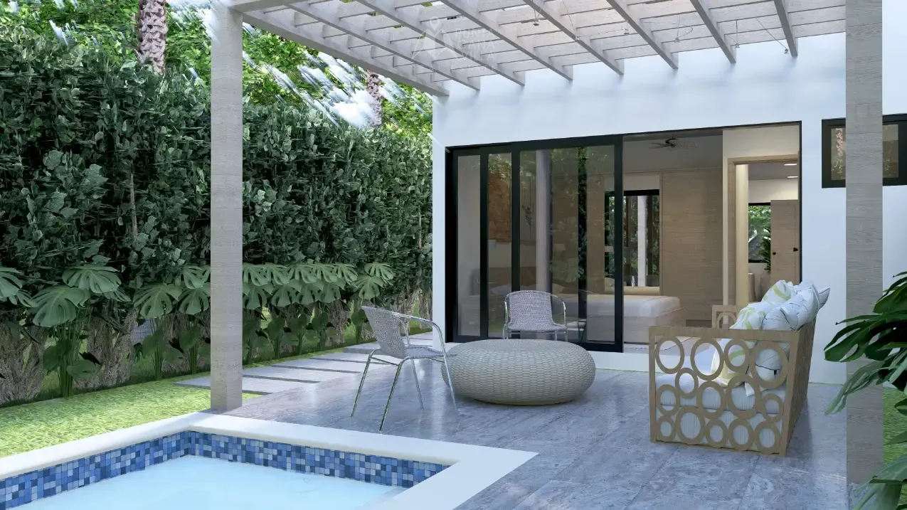 2004 D Type D Sole Mio 1 Bedroom Townhouse in Macao Beach Punta Cana (8)