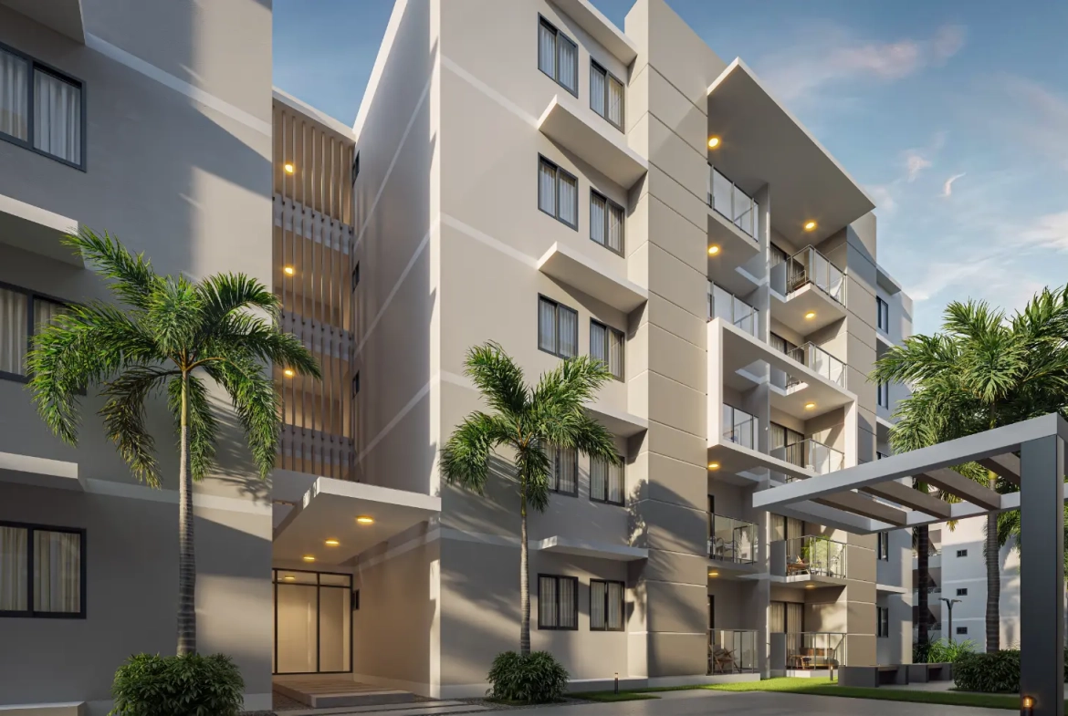 ID 4061 Bavaro Island II One Bedroom Apartment with Elevator and Gazebos in Pueblo Bavaro Punta Cana (10)