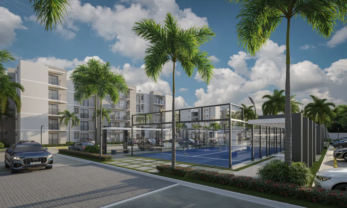 ID 4061 Bavaro Island II One Bedroom Apartment with Elevator and Gazebos in Pueblo Bavaro Punta Cana (2)