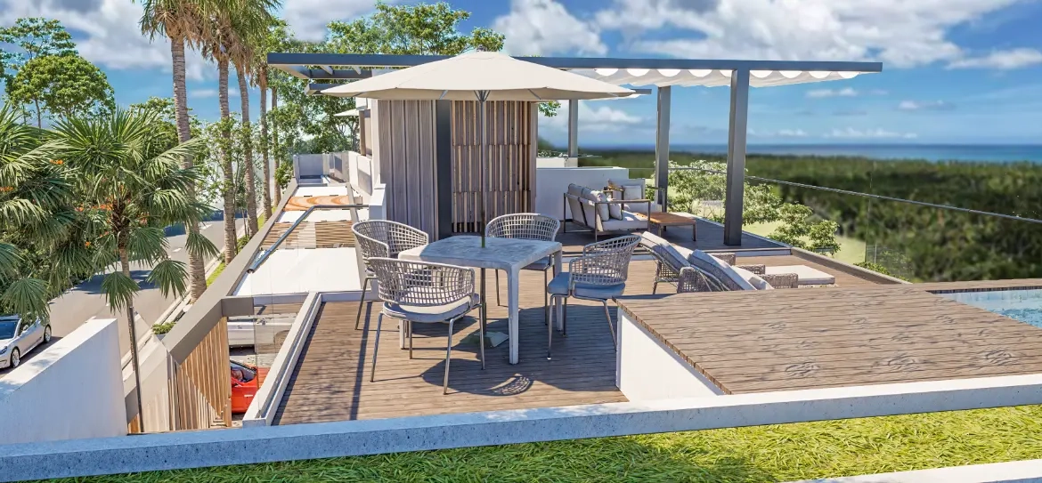 ID 4062 El Faro Blu Terrenas 2 Bedroom Ocean View Apartment with Jacuzzi for Sale in Santo Domingo (11)