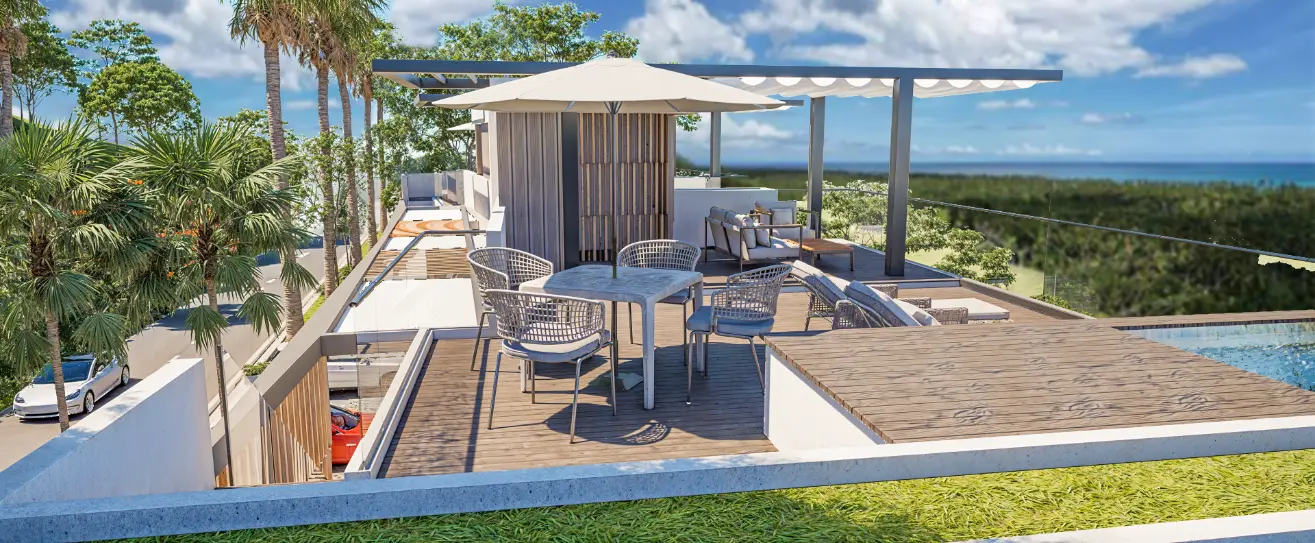ID 4062 El Faro Blu Terrenas 2 Bedroom Ocean View Apartment with Jacuzzi for Sale in Santo Domingo (11)
