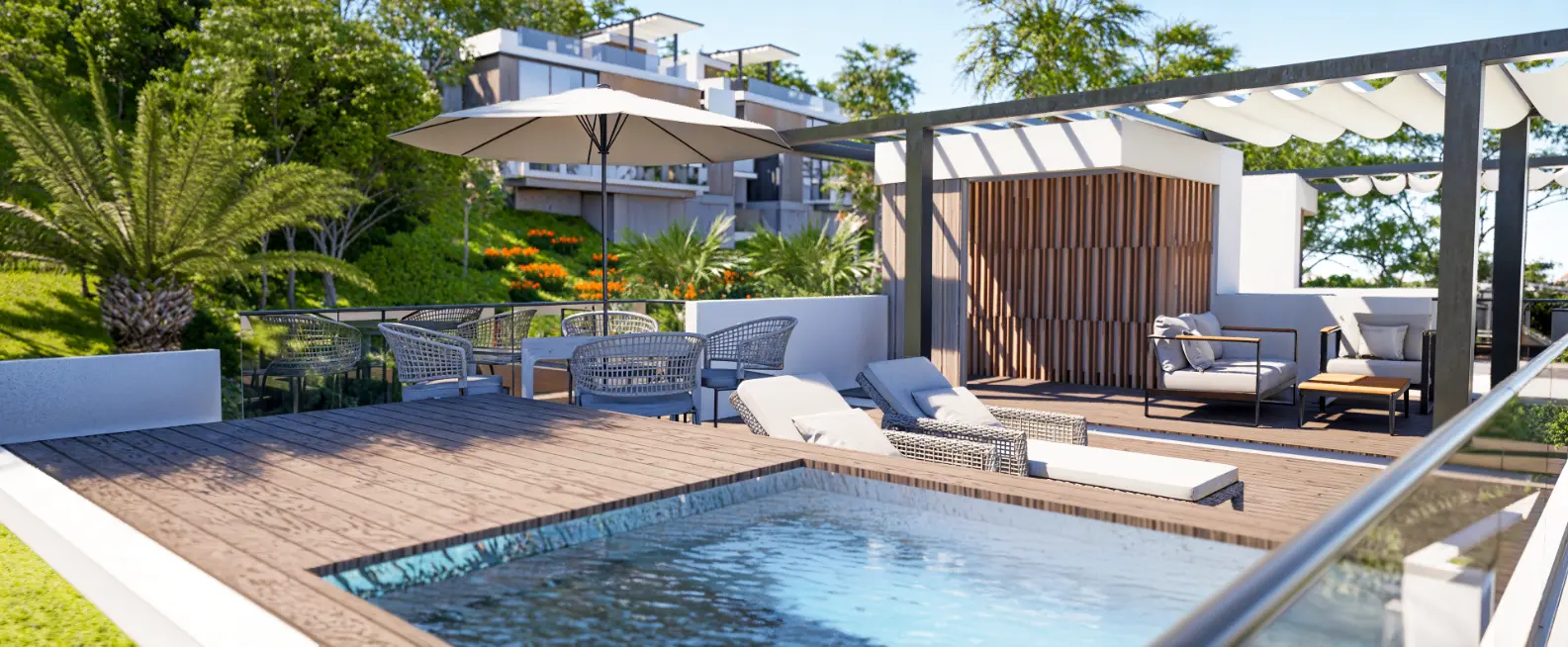 ID 4062 El Faro Blu Terrenas 2 Bedroom Ocean View Apartment with Jacuzzi for Sale in Santo Domingo (12)