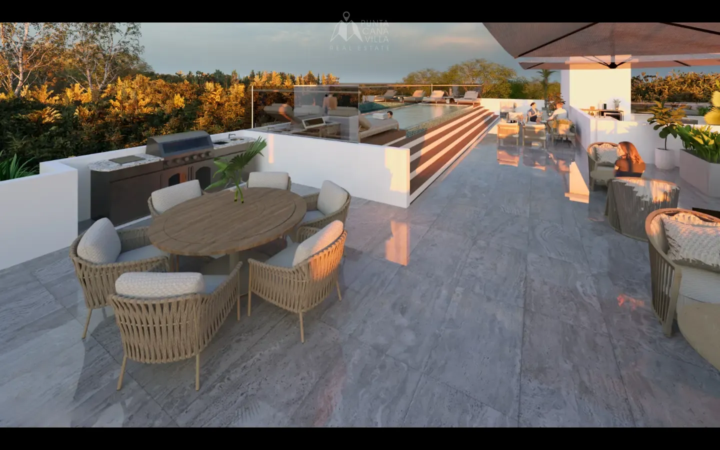 Orion Residences 2 Bedroom Penthouse for Sale in Costa Bavaro Punta Cana