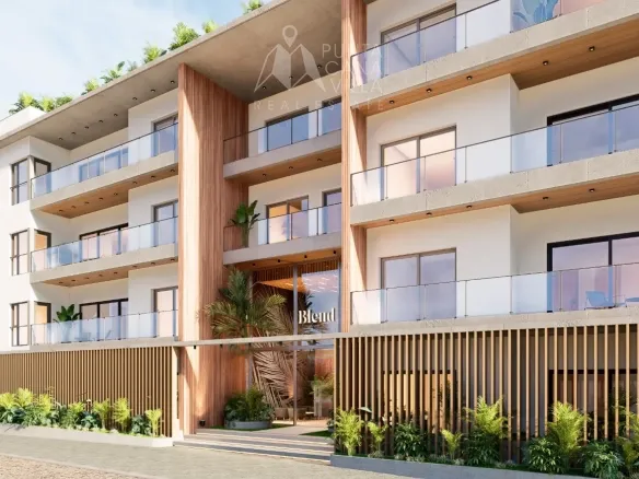 Blend Residences 2 Bedroom Apartment for sale in Bayahibe La Romana with pools and resort-style amenities.