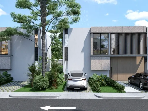 Curio Almare by Hilton 3 bedroom luxury townhouse for sale in Las Terrenas Samana with beach club and spa