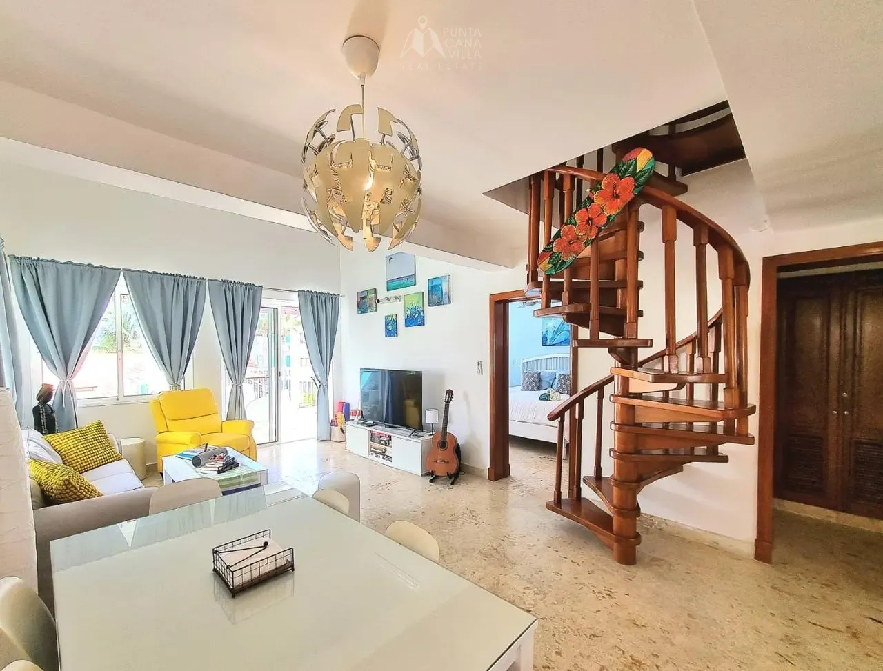 ID 4080 Playa Turquesa 2 Bedroom Beachfront Penthouse for Sale in Bavaro Punta Cana (1)