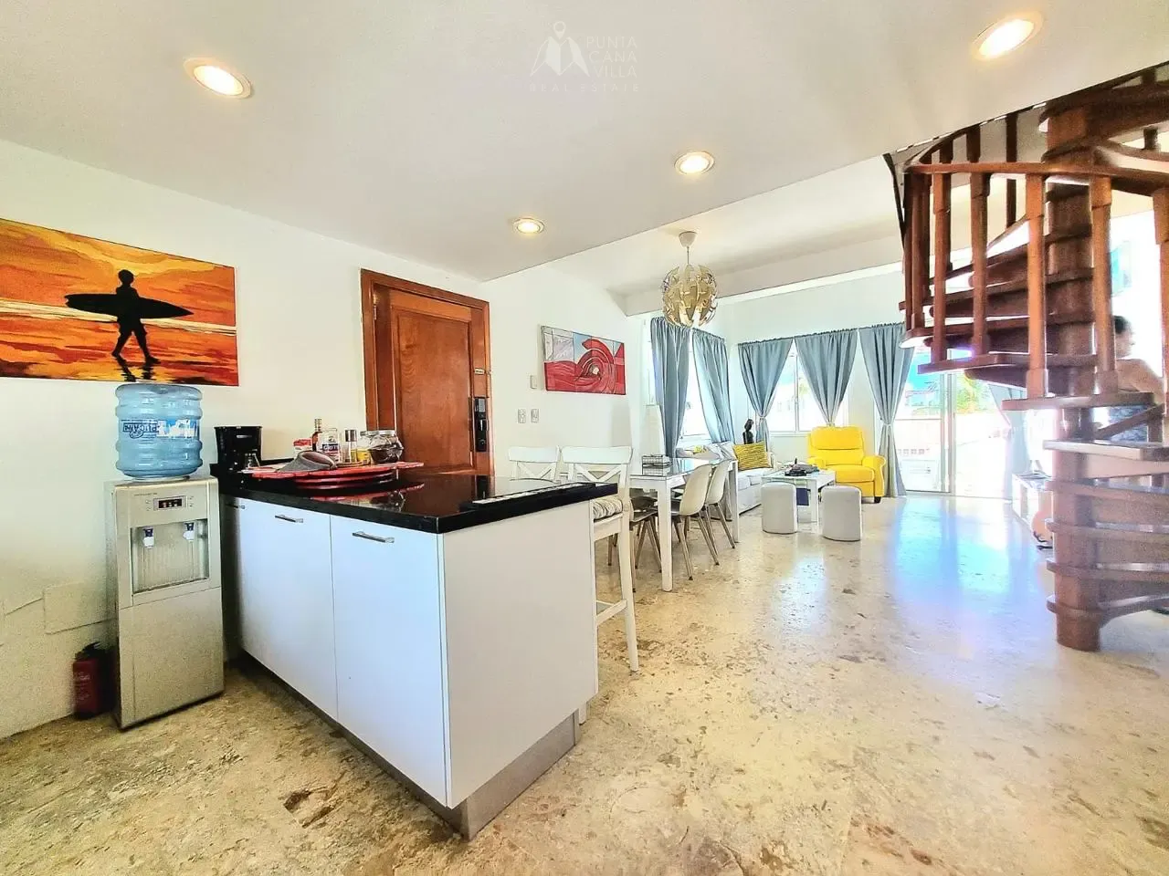 ID 4080 Playa Turquesa 2 Bedroom Beachfront Penthouse for Sale in Bavaro Punta Cana (18)
