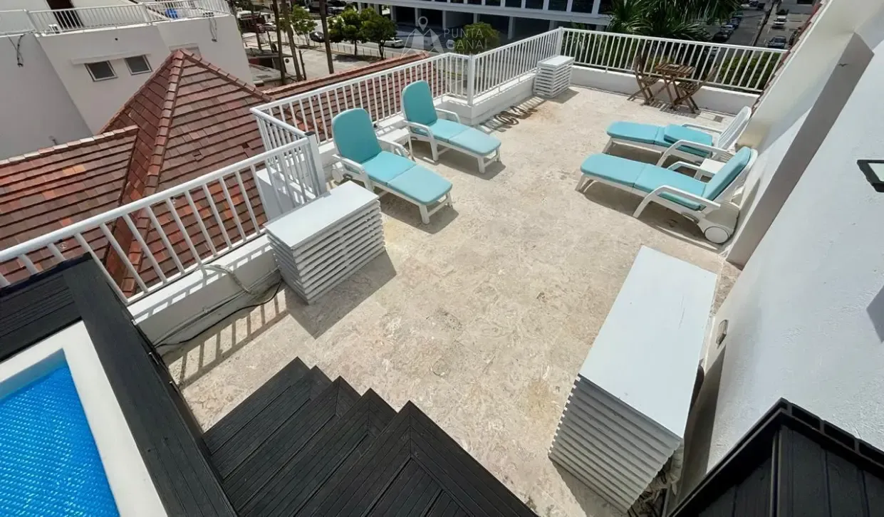 ID 4080 Playa Turquesa 2 Bedroom Beachfront Penthouse for Sale in Bavaro Punta Cana (42)