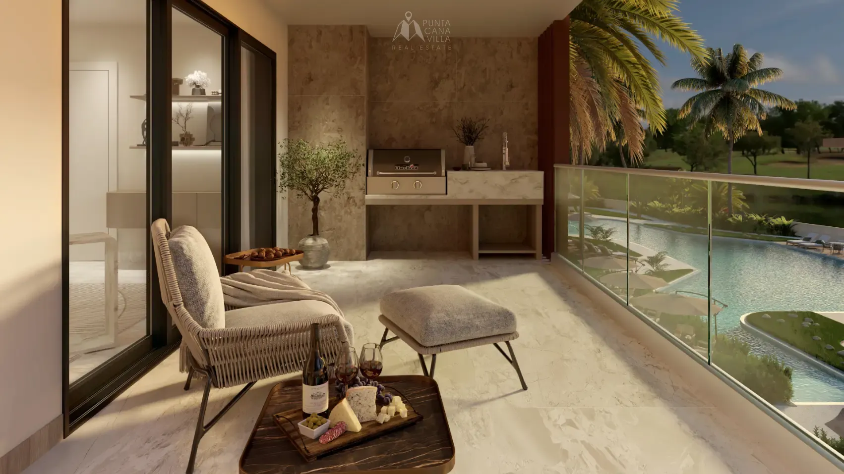ID 1004 Vista Golf Residences 1 Bedroom Penthouse for Sale in Juanillo Cap Cana (6)