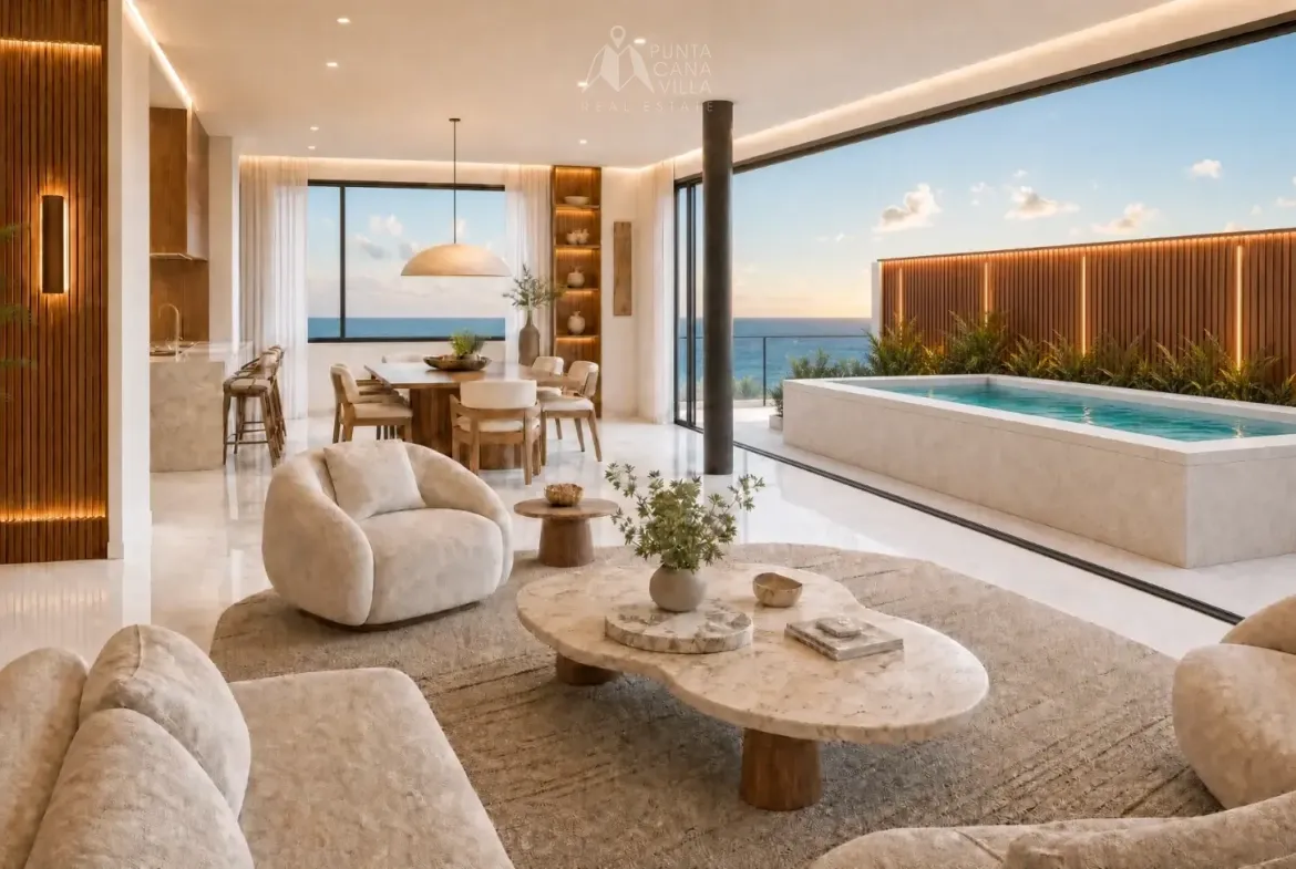 ID 4108 Luxe Corales Residences 1 Bedroom Penthouse for Sale in Los Corales Punta Cana (13)