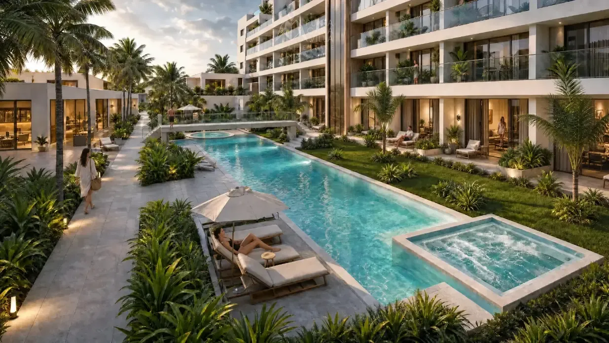 Luxe Corales Residences 1 Bedroom Penthouse for Sale in Los Corales Punta Cana