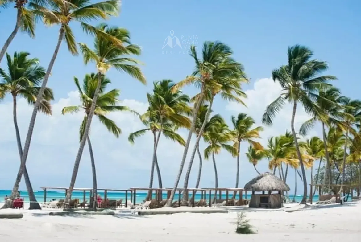 Beautiful sunset view from Belara Garden 2-Bedroom Cap Cana