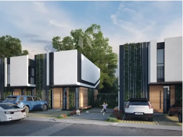 Bey Garden 2-Bedroom Punta Cana - townhouse exterior with rooftop terrace